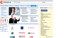 Desktop Screenshot of informatici.sk