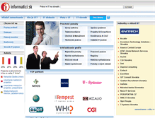 Tablet Screenshot of informatici.sk
